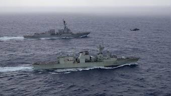 Taiwan Strait: US claims Chinese warship came near American destroyer in 'unsafe manner'