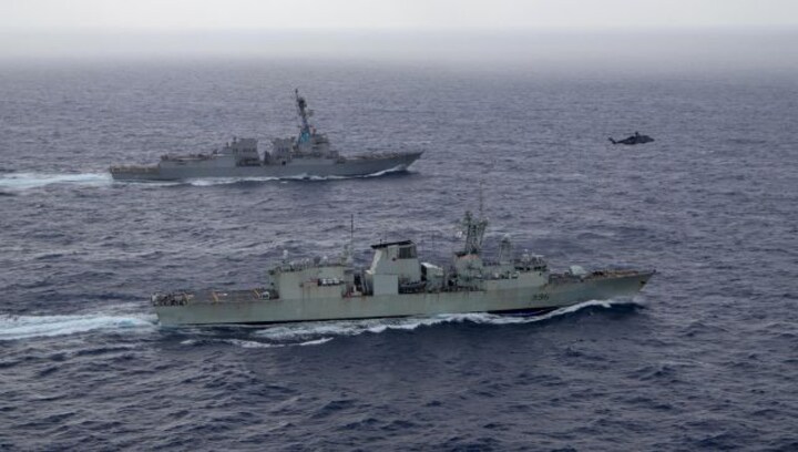 Taiwan Strait: US claims Chinese warship came near American destroyer in 'unsafe manner'
