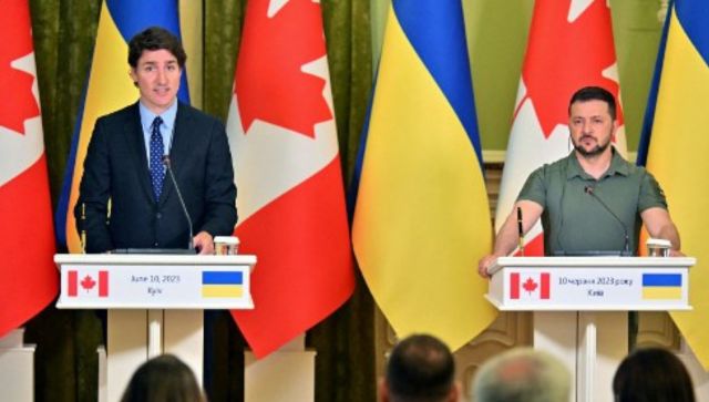 Canada's PM Justin Trudeau makes surprise visit to Kyiv Canada's PM Justin Trudeau makes surprise visit to Kyiv