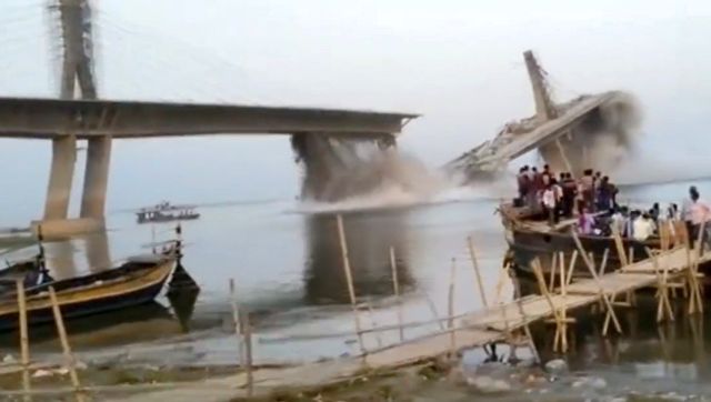 Collapsed or intentional demolition? The Bihar bridge that tumbled twice in one year Collapsed or intentional demolition? The Bihar bridge that tumbled twice in one year