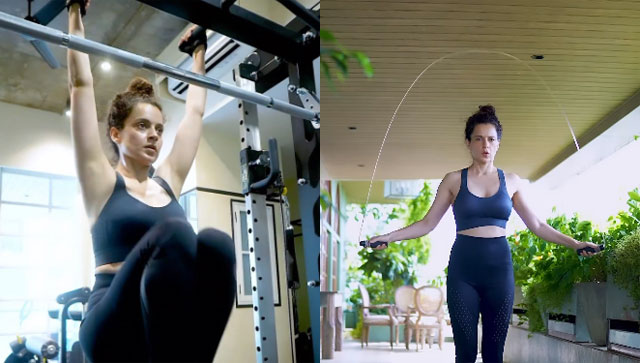 Ghandi Gym Routine Kangana Ranaut: 'Back to my fitness routine after two years break from ...