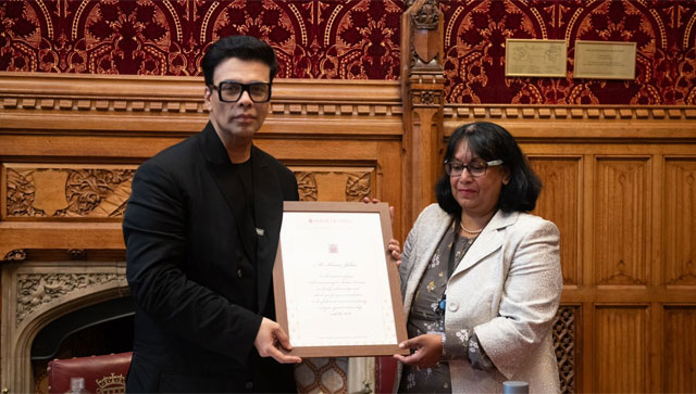 Karan Johar on being felicitated by British Parliament for his contribution to cinema: 'Dreams do come true' Karan Johar on being felicitated by British Parliament for his contribution to cinema: 'Dreams do come true'
