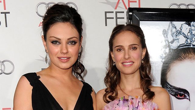 Natalie Portman on Mila Kunis: 'Didn't think I was going to have to have sex with her in Black Swan' Natalie Portman on Mila Kunis: 'Didn't think I was going to have to have sex with her in Black Swan'