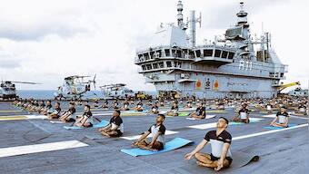 Ocean Ring of Yoga and Indian Armed Forces' big plans for Yoga Day