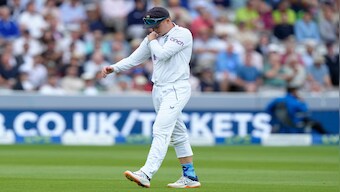 Ashes 2023: England 'bewildered' by umpire's decision to ask injured Ollie Pope to field
