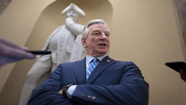 Why is a Republic senator blocking hundreds of US military promotions?