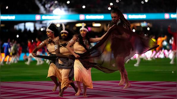 In pictures: Maori and First Nations traditions take centre stage at FIFA Women's World Cup opening ceremony