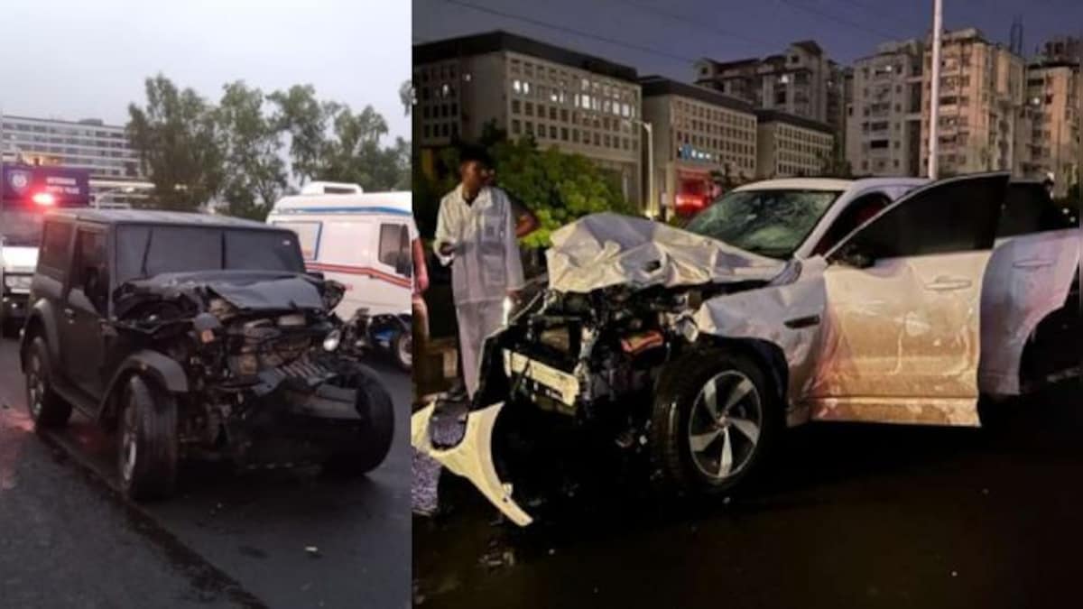 9 dead as speeding Jaguar rams into crowd rescuing victims of Thar-dumper collision on Ahmedabad ISKCON flyover