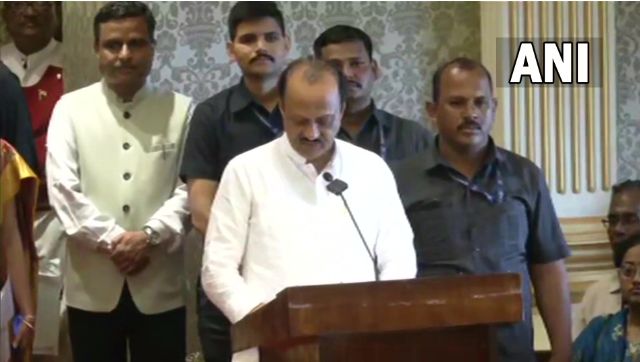 Ajit Pawar takes oath as Deputy CM of Maharashtra, joins Eknath Shinde's government Ajit Pawar takes oath as Deputy CM of Maharashtra, joins Eknath Shinde's government
