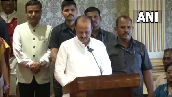 Ajit Pawar takes oath as Deputy CM of Maharashtra, joins Eknath Shinde's government