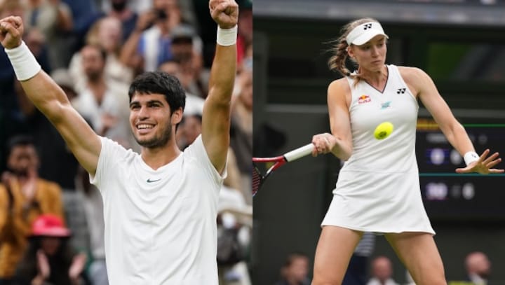 Wimbledon 2023: Carlos Alcaraz, Elena Rybakina in quarter-final action on Day 10