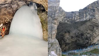 Bad weather forces suspension of Amarnath Yatra; pilgrims stopped from moving towards holy cave shrine
