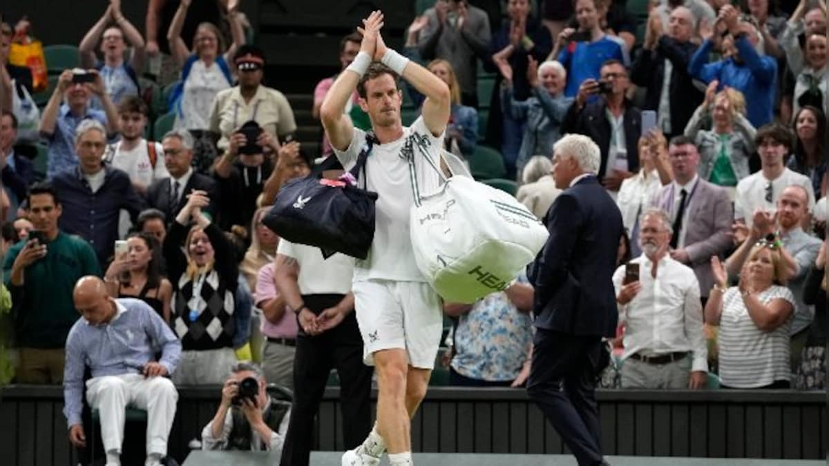 Wimbledon 2023: Murray leads Tsitsipas before curfew stops play; Wawrinka sets up Djokovic clash