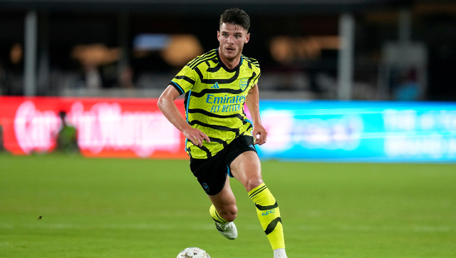 Declan Rice receives rousing reception in Arsenal's 5-0 win against MLS All Stars; Chelsea hammer Wrexham Declan Rice receives rousing reception in Arsenal's 5-0 win against MLS All Stars; Chelsea hammer Wrexham