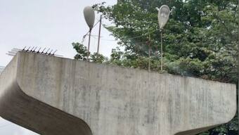 'Bengaluru Stonehenge': Incomplete Ejipura Flyover being used as lamp-post pillar; internet reacts