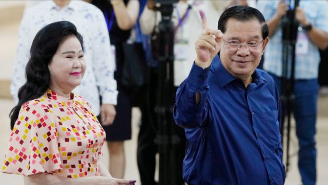 Cambodia's Prime Minister Hun Sen set to win by landslide in elections with opposition suppressed, critics purged Cambodia's Prime Minister Hun Sen set to win by landslide in elections with opposition suppressed, critics purged