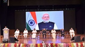 PM Modi says India leading in spirituality, technology and economy