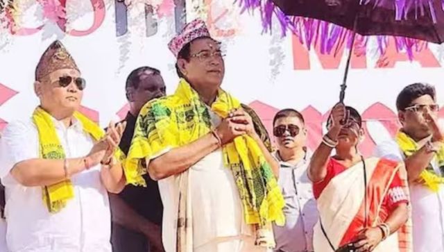 BJP names Ananta Maharaj as its RS candidate TMC says bid to fan separatism BJP names Ananta Maharaj as its RS candidate TMC says bid to fan separatism