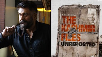 Vivek Agnihotri & Pallavi Joshi unveil the trailer of The Kashmir Files Unreported in the heart of Kashmir