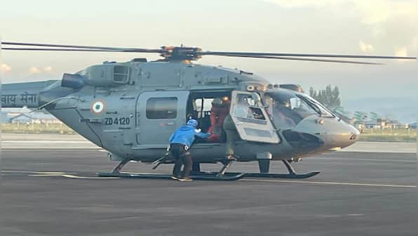 WATCH: Indian Air Force rescues mountaineers stranded on glacier in Kashmir