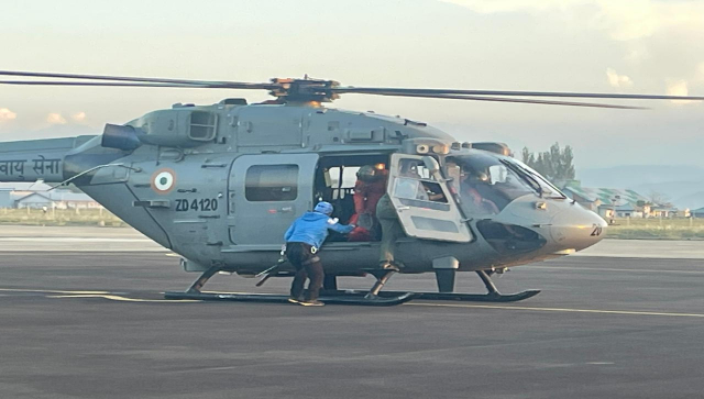 WATCH: Indian Air Force rescues mountaineers stranded on glacier in Kashmir WATCH: Indian Air Force rescues mountaineers stranded on glacier in Kashmir