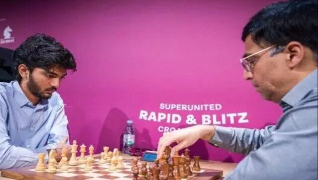 Grand Chess Tour: Viswanathan Anand, D Gukesh tied 6th after nine games Grand Chess Tour: Viswanathan Anand, D Gukesh tied 6th after nine games