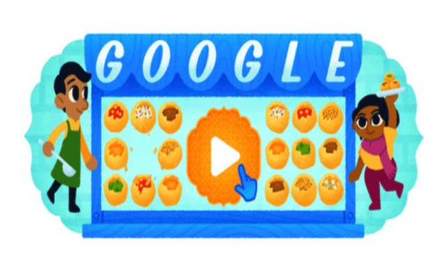 Google honours India's beloved street food Pani Puri with interactive game doodle Google honours India's beloved street food Pani Puri with interactive game doodle