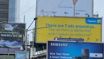'Har ad me jo dikhta hai...': Flipkart lauded for its marketing tactics; ad hoarding goes viral