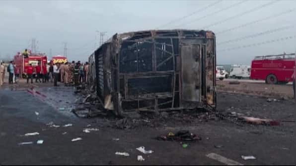 Maharashtra bus accident: What is a tyre burst that caused the deadly incident?