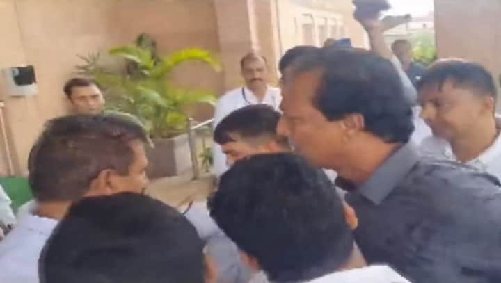 WATCH: Sacked Rajasthan minister Rajendra Singh Gudha not allowed to enter Assembly