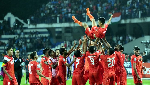 SAFF Championship 2023: 'A night to remember', Twitterati congratulate India on winning ninth title SAFF Championship 2023: 'A night to remember', Twitterati congratulate India on winning ninth title