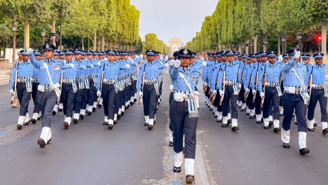 WATCH: India Air Force's contingent set to march in Bastille Day Parade as Indian Rafale jets will thunder in air WATCH: India Air Force's contingent set to march in Bastille Day Parade as Indian Rafale jets will thunder in air