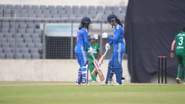 India vs Bangladesh: Harmanpreet Kaur's blazing fifty guides Women in Blue to victory in 1st T20 India vs Bangladesh: Harmanpreet Kaur's blazing fifty guides Women in Blue to victory in 1st T20