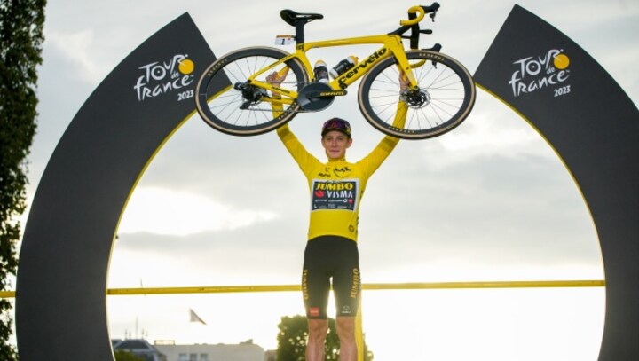 Jonas Vingegaard wins second successive Tour de France