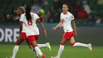 FIFA Women's World Cup: Canada recover from Katie McCabe's sensational goal to defeat Ireland 2-1