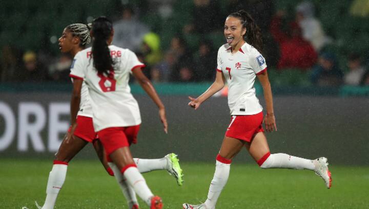 FIFA Women's World Cup: Canada recover from Katie McCabe's sensational goal to defeat Ireland 2-1