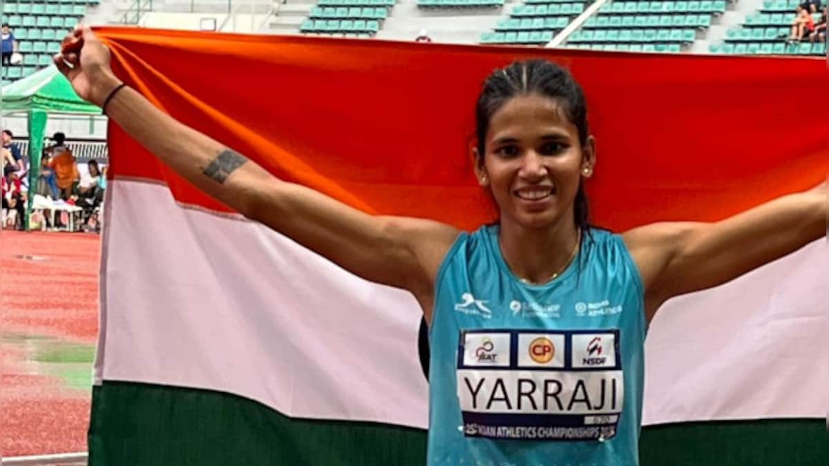 Asian Athletics Championships: Yarraji follows up hurdles gold with 200m silver; India finish third with 27 medals