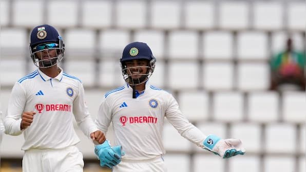 India vs West Indies: Kishan heard sledging Windies batter on stump-mic, instructs Kohli on field position; Watch