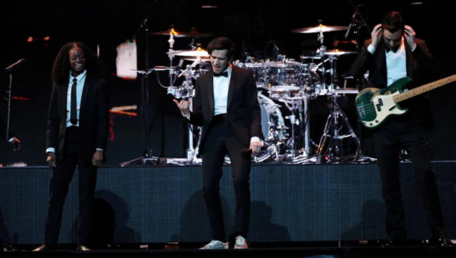 Malaysia halts music festival after same-sex kiss by UK band The 1975 Malaysia halts music festival after same-sex kiss by UK band The 1975