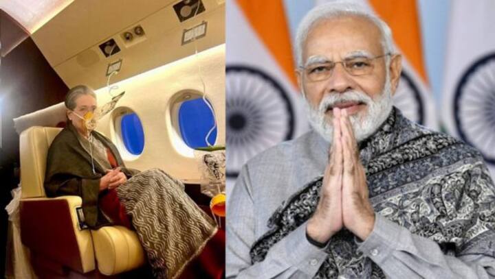 PM Modi walks up to Congress' Sonia Gandhi in Parliament, inquires about her health