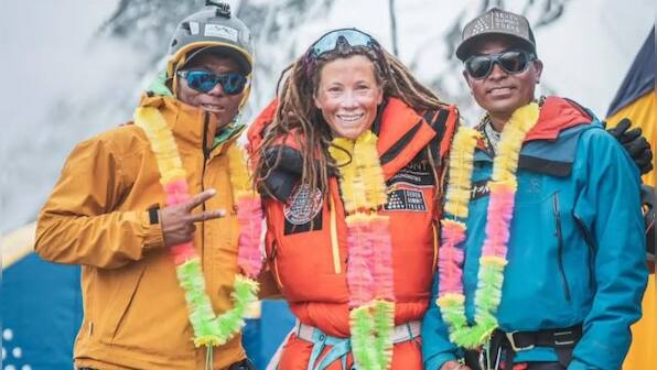 Norwegian woman, Nepali Sherpa become 'fastest' to climb world's 14 tallest peaks