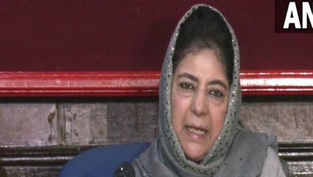 "No words are enough to condemn": Mehbooba Mufti after Ajit Pawar joins Maharashtra govt "No words are enough to condemn": Mehbooba Mufti after Ajit Pawar joins Maharashtra govt