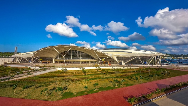 Integrated terminal building at Port Blair airport to be inaugurated by PM Modi tomorrow, to handle 50 lakh passengers Integrated terminal building at Port Blair airport to be inaugurated by PM Modi tomorrow, to handle 50 lakh passengers