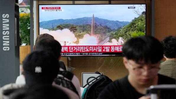 North Korea fires two missiles after US docks nuclear submarine in South Korea