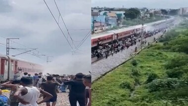 WATCH: Passengers jump out in panic as smoke fills coach of Dibrugarh-Kanyakumari Vivek Express