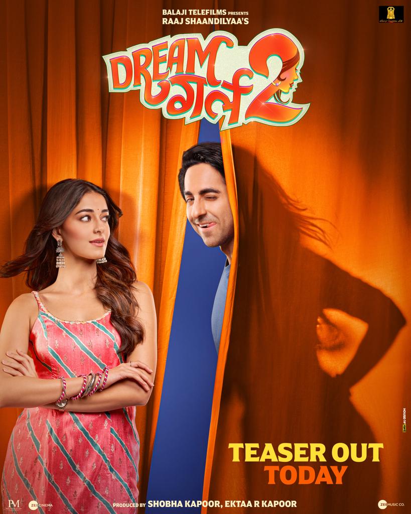 Dream Girl 2: Ayushmann Khurrana introduces Ananya Panday as Pari in new poster Dream Girl 2: Ayushmann Khurrana introduces Ananya Panday as Pari in new poster