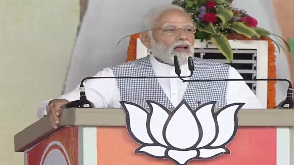 Big 'panja' has stood like wall in front of Chhattisgarh's development, says PM Modi at Raipur rally