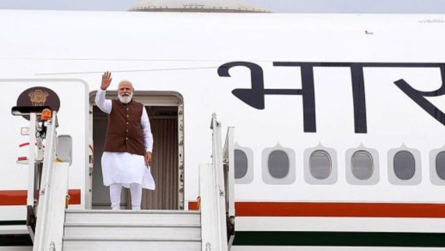 PM Modi leaves for UAE after concluding two-day visit to France PM Modi leaves for UAE after concluding two-day visit to France