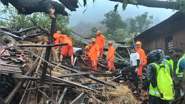 Raigad landslide: 15 feared dead as NDRF conducts rescue operation