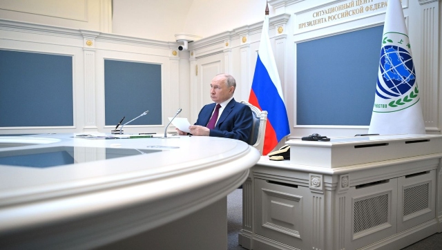 Russia backs New Delhi declaration on consolidated approach to global issues, says Putin at SCO meet Russia backs New Delhi declaration on consolidated approach to global issues, says Putin at SCO meet